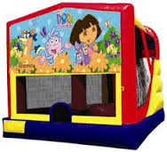 dora combo bounce house rental west springfield ma