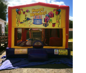 happy birthday combo bounce house rental west springfield ma