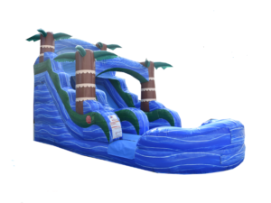 tropical splash waterslide